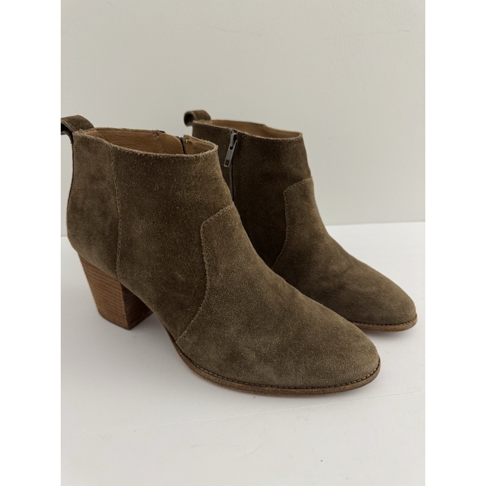 Madewell The Brenner Suede Ankle Bootie Size‎ 9.5